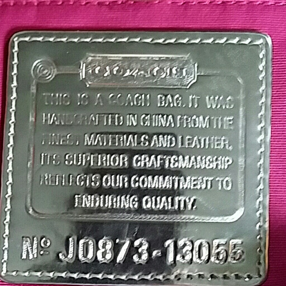 Coach limited edition nylon tote NWT - Picture 5 of 8